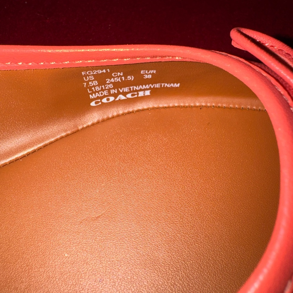 Coach Coral Tassel Loafers - Picture 8 of 8